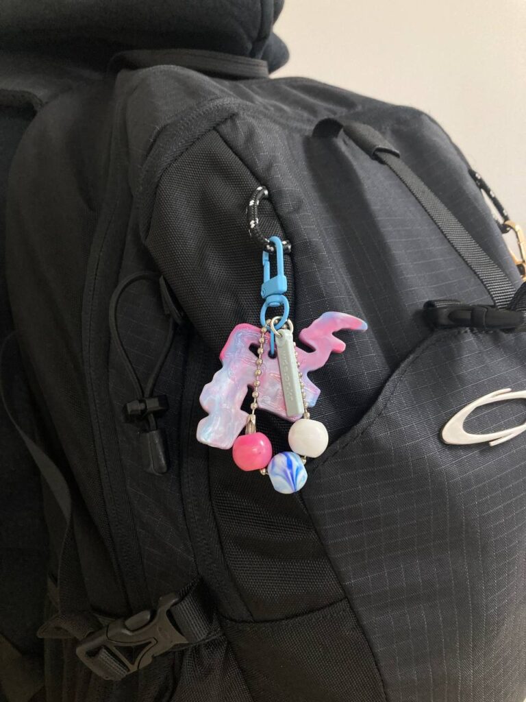 키링 가방에 달았을 때